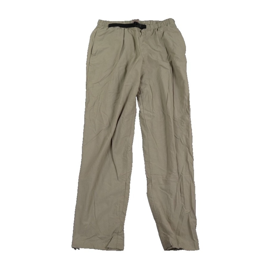VTG Eastern Mountain Sports‎ EMS Mens Pants Beige Size 38 Nylon Belted Ankle Zip